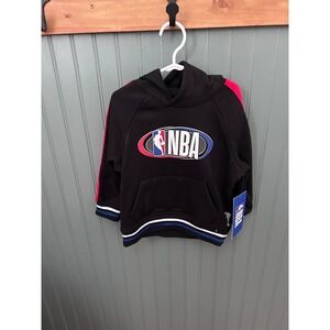 Kids NBA Basketball Hoodie Black Red Size 4T‎ Hooded Sweatshirt Streetcore